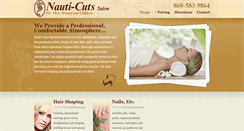 Desktop Screenshot of nauticuts.com